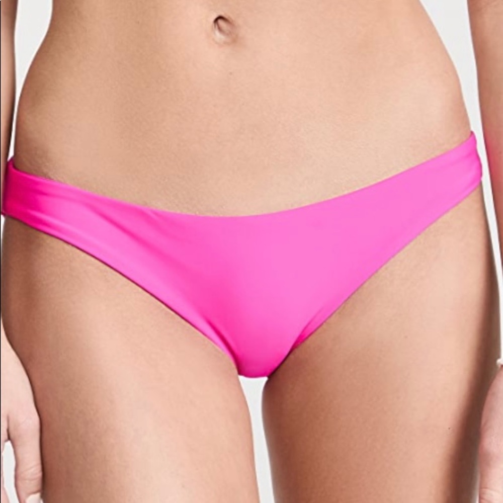 PQ or Pily Q Pink Isla Bikini Bottoms
